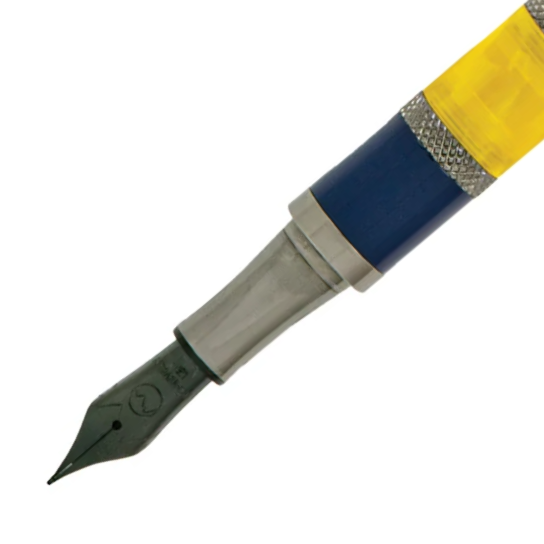 Monteverde Regatta Fountain Pen - Blue Yellow