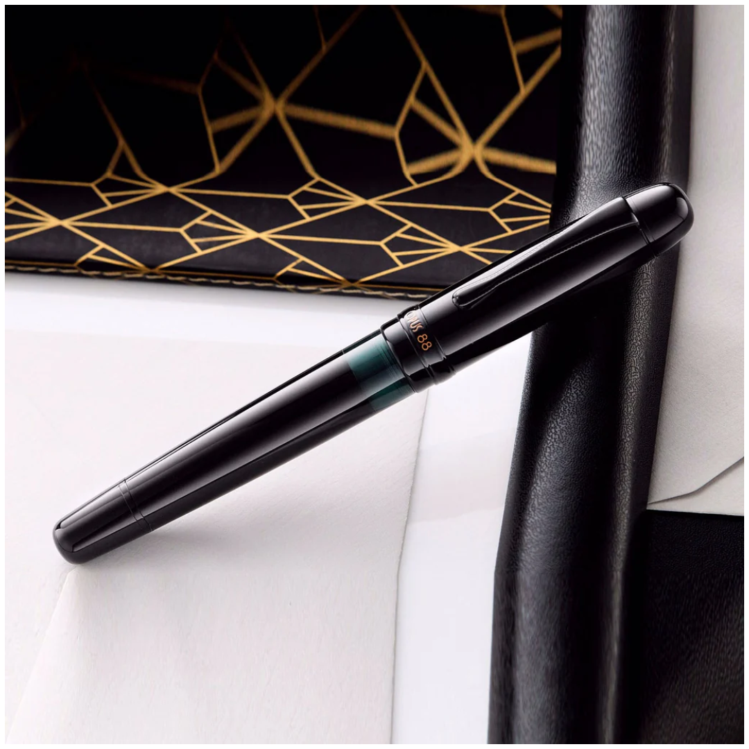 Opus 88 Jazz All Black Fountain Pen