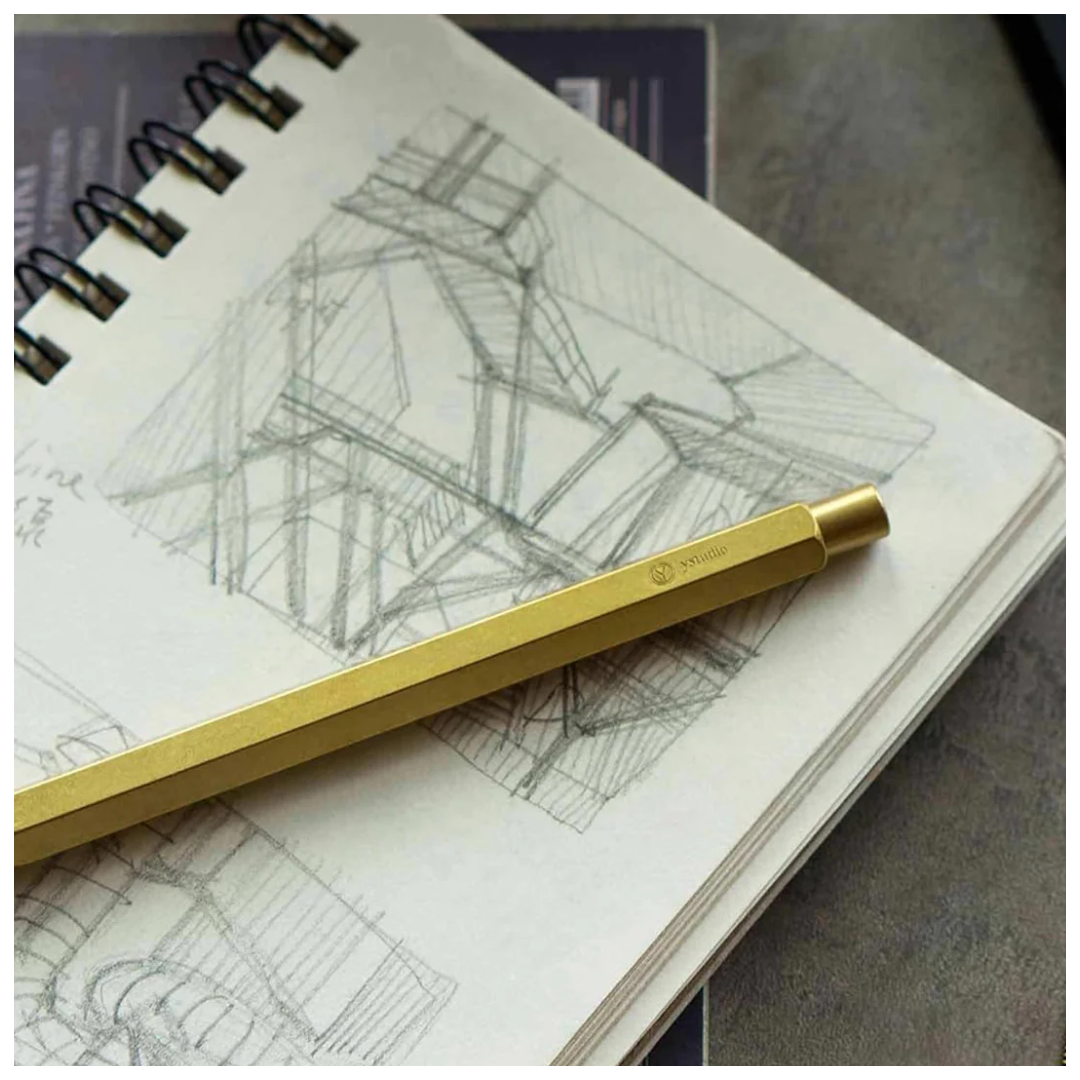 Ystudio Classic Revolve Brass 2.0mm Mechanical Pencil