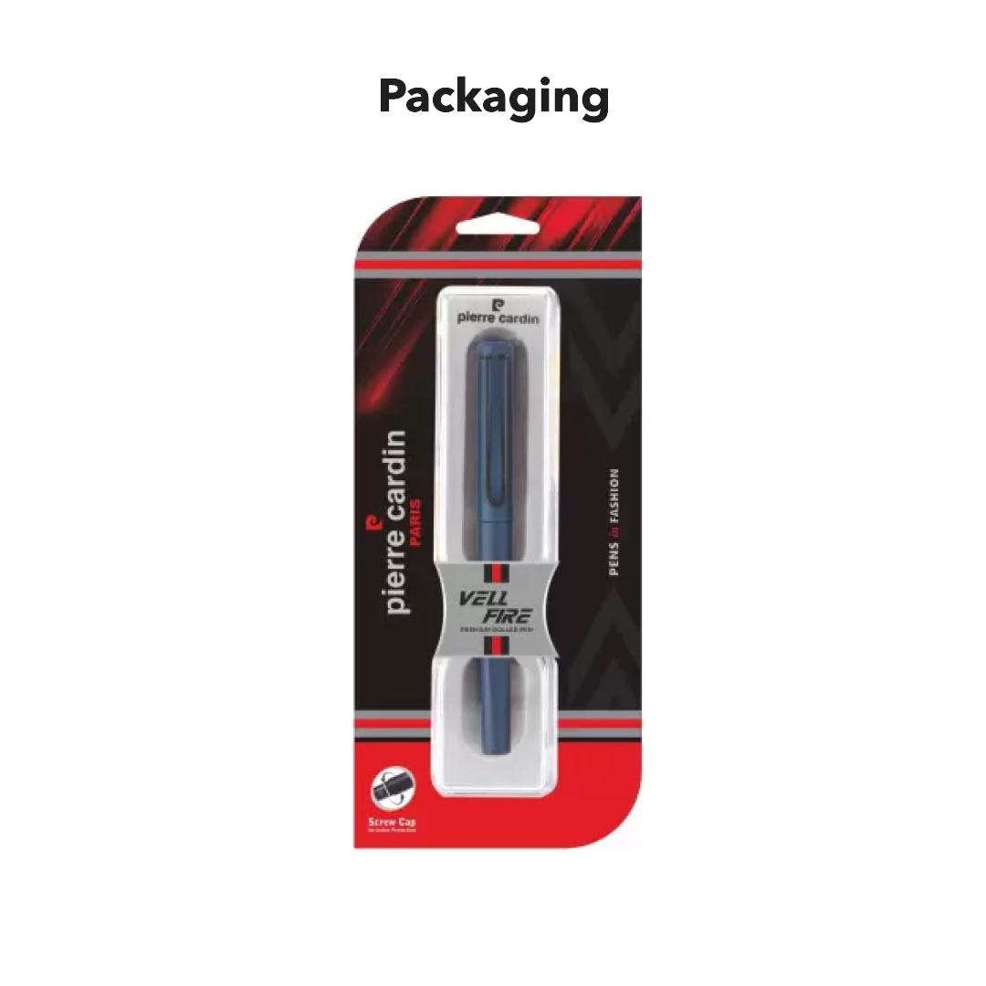 Pierre Cardin Vellfire Roller Pen Black