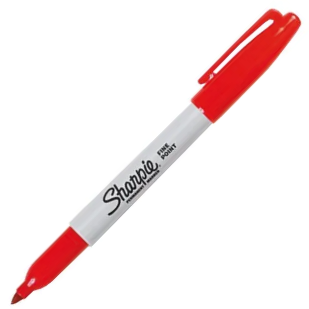 Sharpie Marker Fine Red