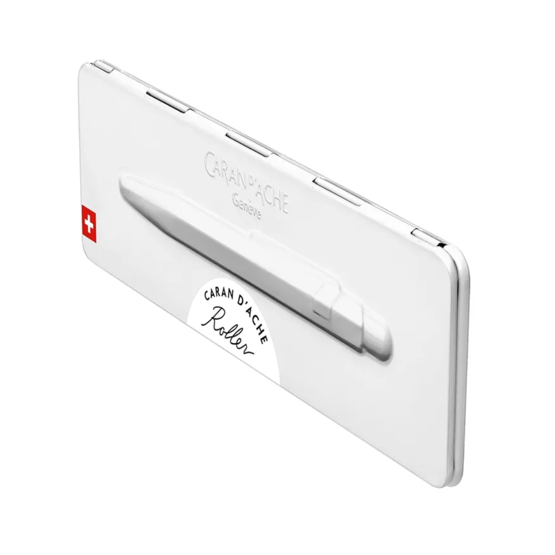 Caran D'Ache 849 Classic Line Roller Pen White
