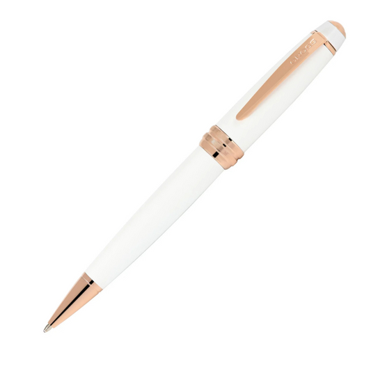 Cross Bailey Pearl White Rose Gold Ball Pen
