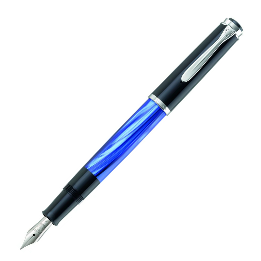 Pelikan Classic M205 Blue Marbled Fountain Pen