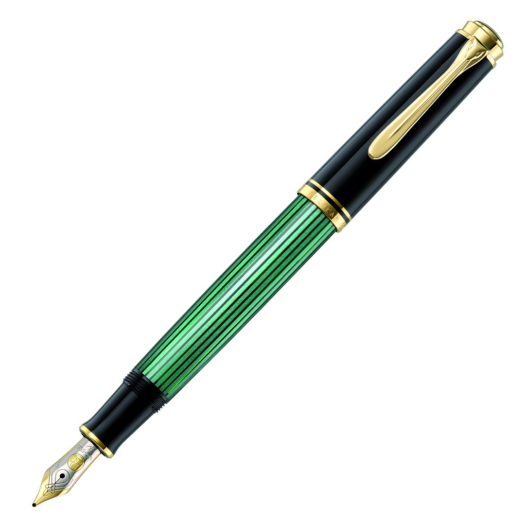 Pelikan Souveran M400 Black Green Fountain Pen