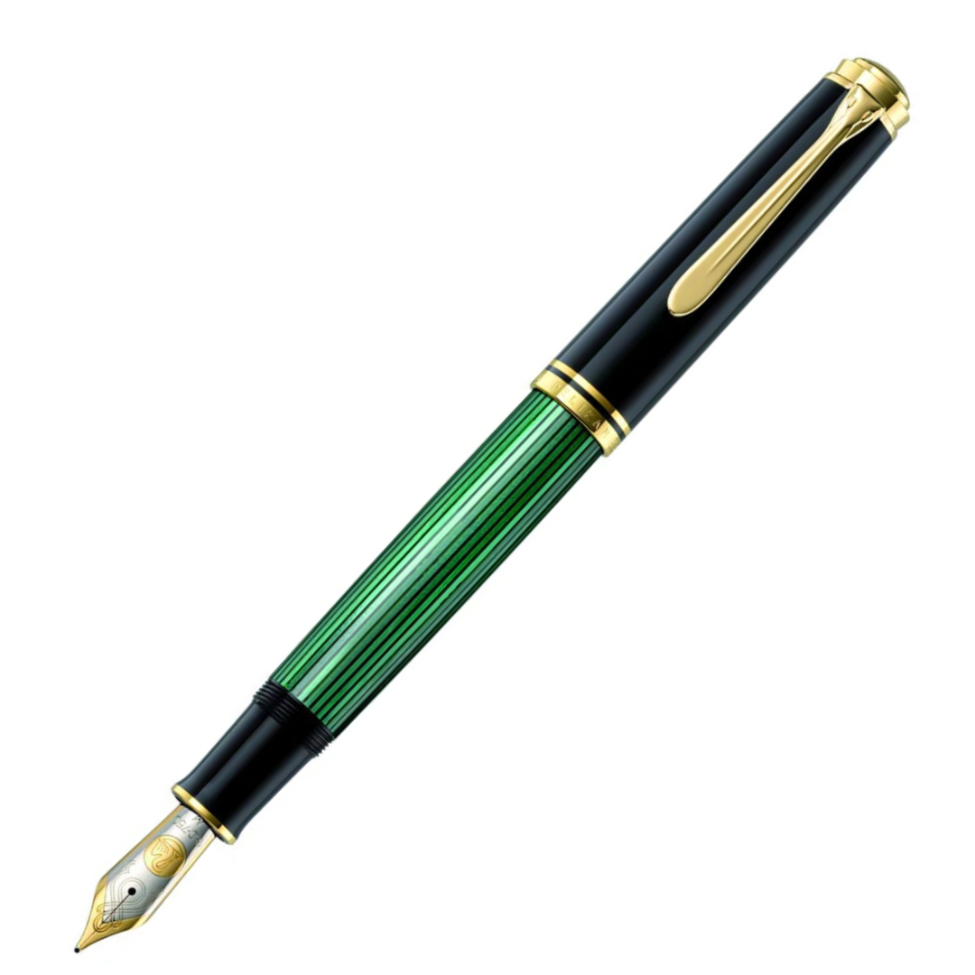 Pelikan Souveran M1000 Green Black Fountain Pen