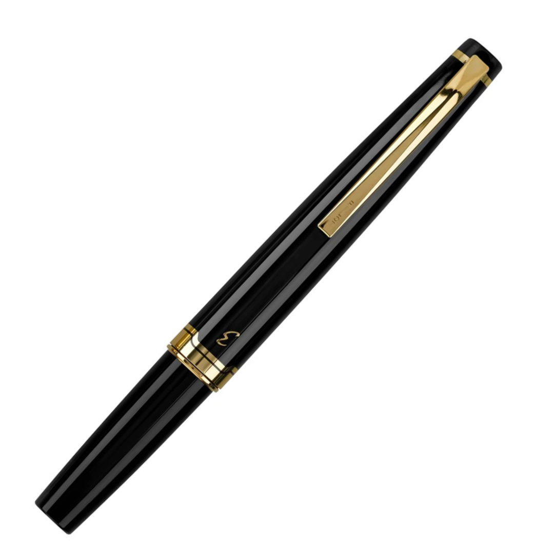 Pilot E95s Black Fountain Pen (14K Gold Nib)