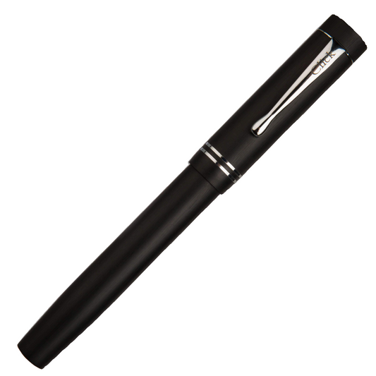 Click Renaissance Fountain Pen Ebonite Carbon Black CT