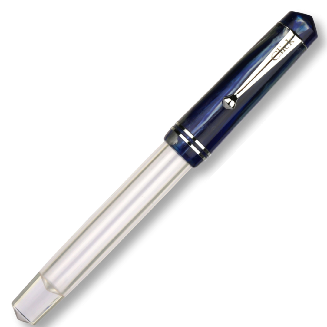 Click Aristocrat HT Fountain Pen Blue Marble