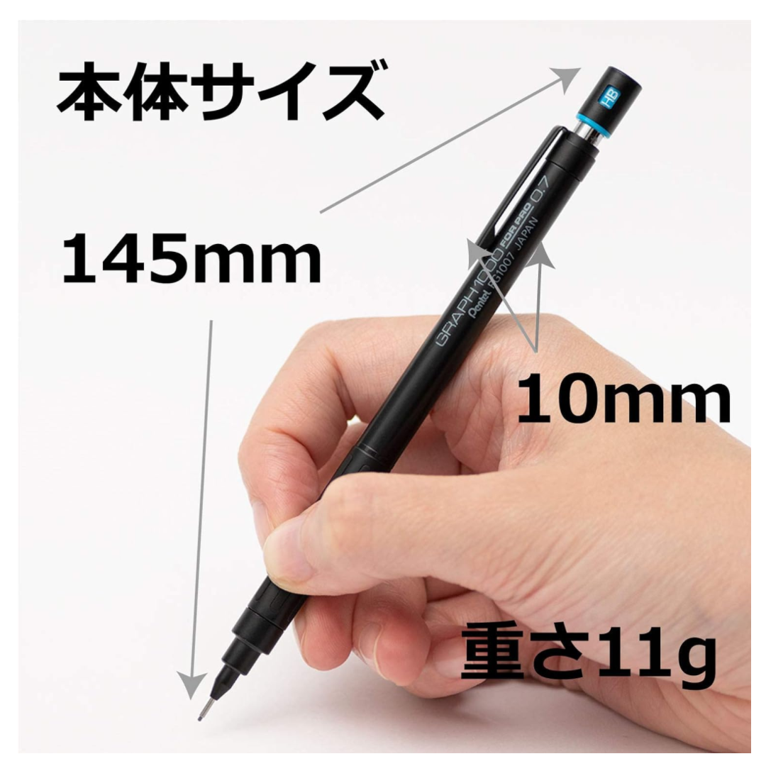Pentel Graph 1000 Mechanical Pencil - 0.7mm