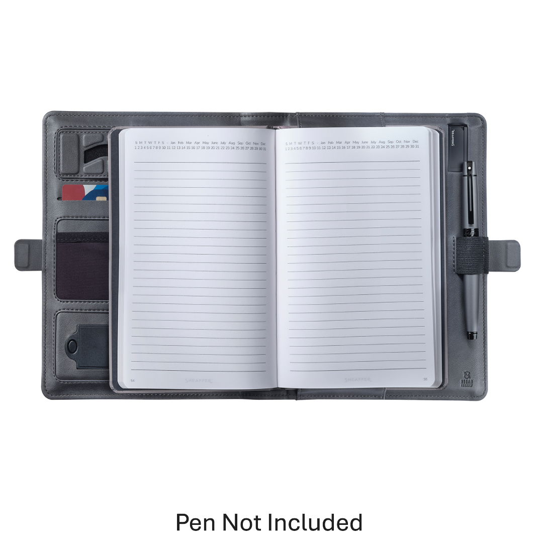 Sheaffer Superbook 1200mAh Powerbank Organizer - Grey (with pendrive)