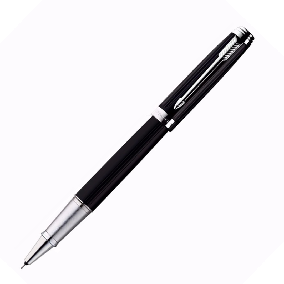 Parker Ambient Laque Black CT Roller Pen