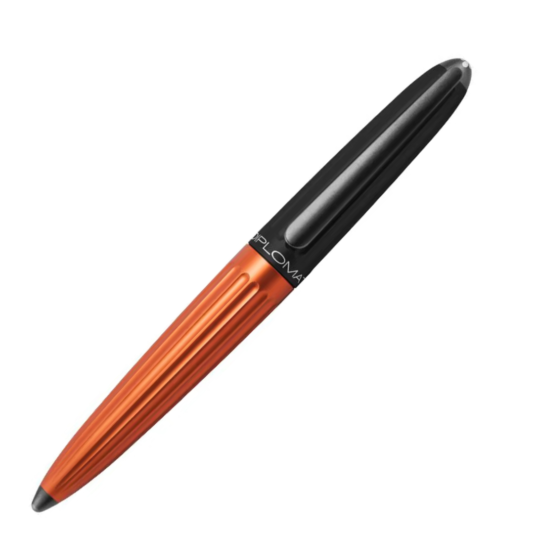 Diplomat Aero Black Orange Fountain Pen