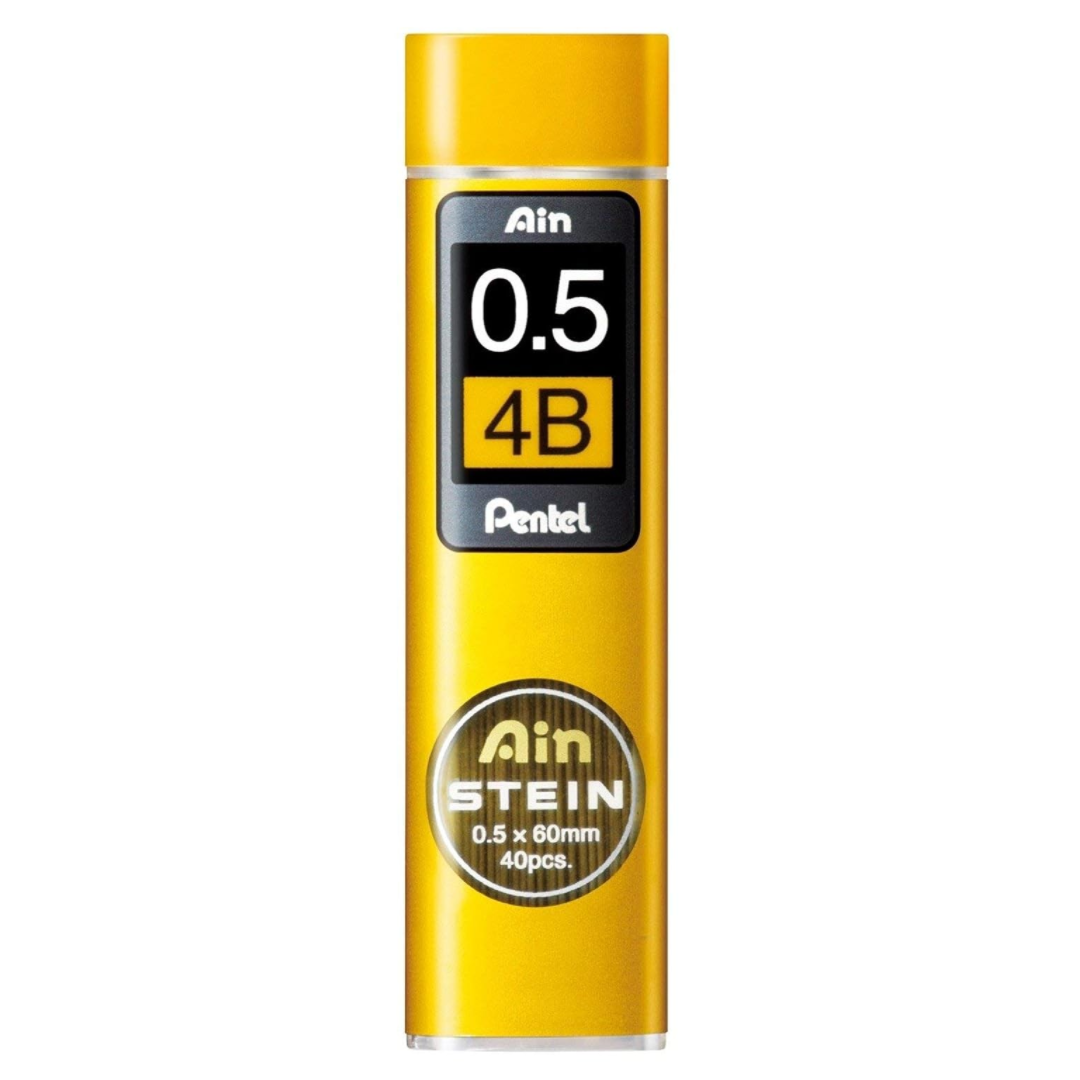 Pentel AIN Lead 0.5mm - 4B (40 leads)