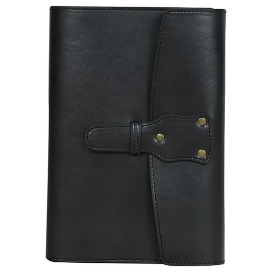 Classic Antique Journal B6 Black