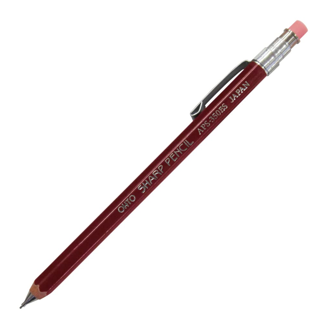 Ohto Sharp Mechanical Pencil 0.5mm Mini - Wine Red