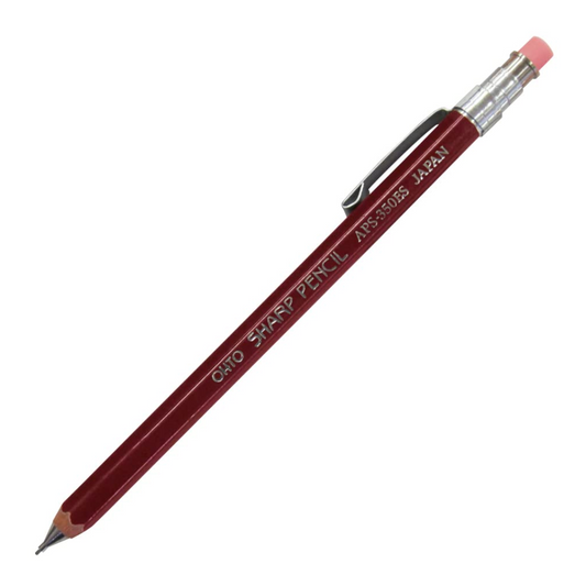 Ohto Sharp Mechanical Pencil 0.5mm Mini - Wine Red