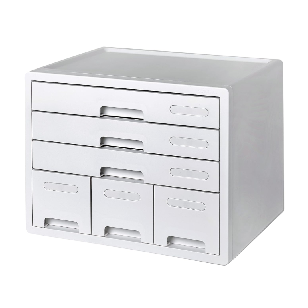 Litem Combo Cabinet - White