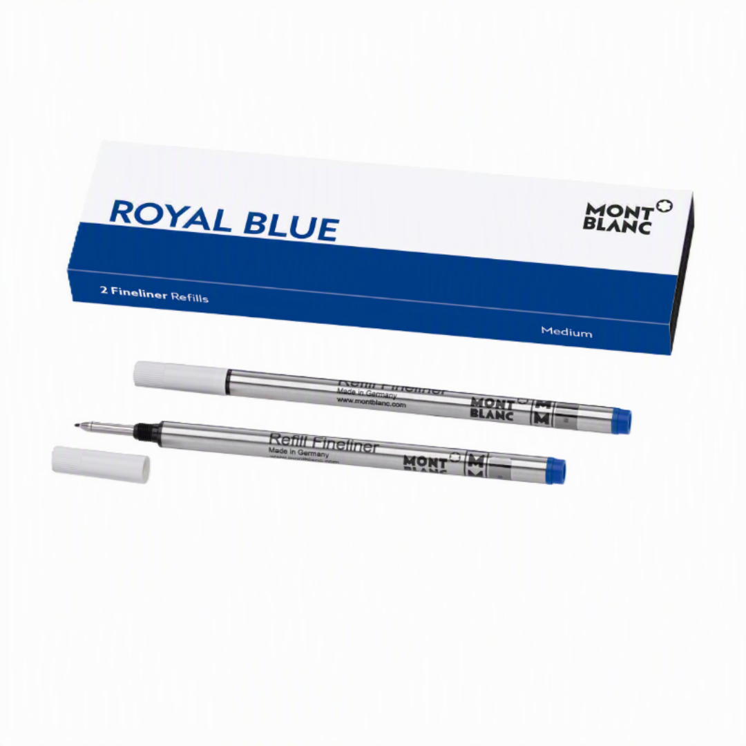 Mont Blanc Fineliner Refill Medium - Royal Blue
