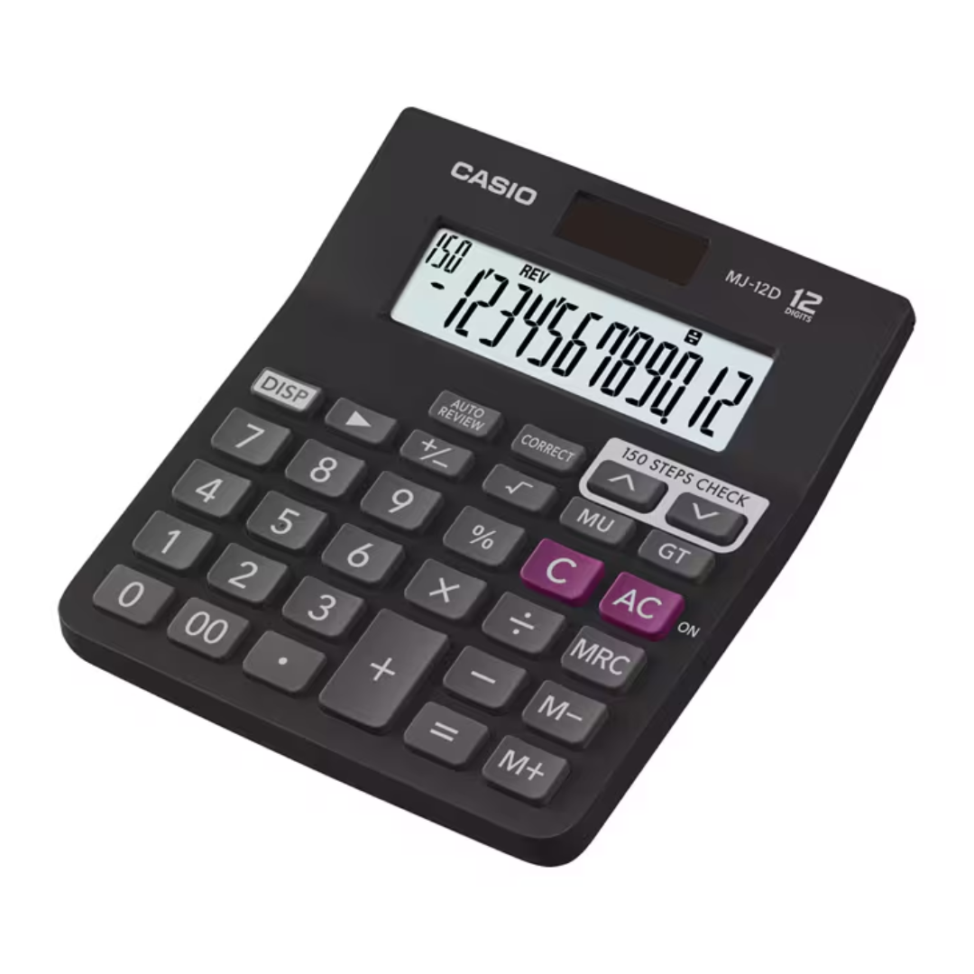Casio Calculator MJ-12D (12 digits)