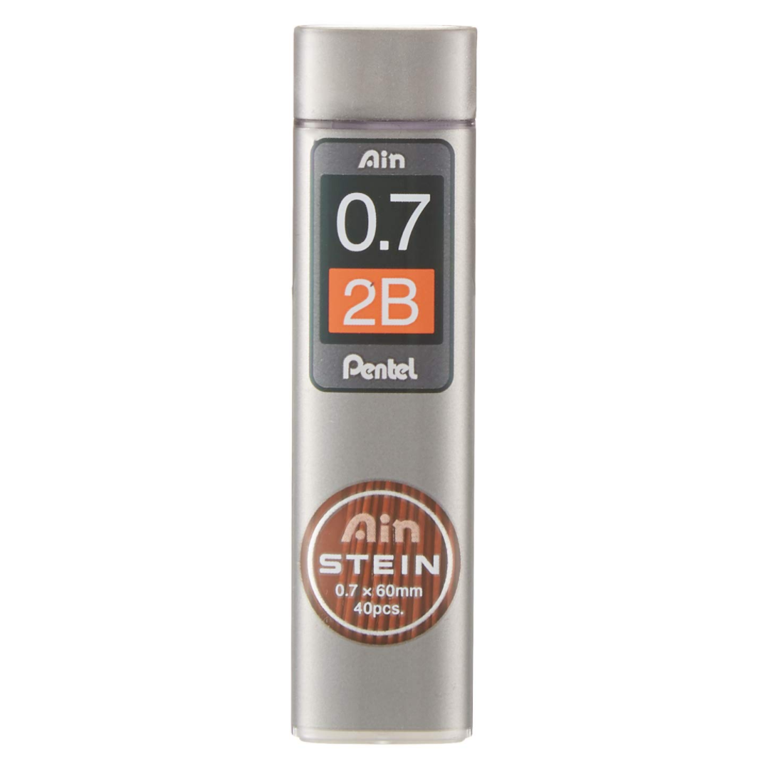 Pentel AIN Lead 0.7mm - 2B (40 leads)