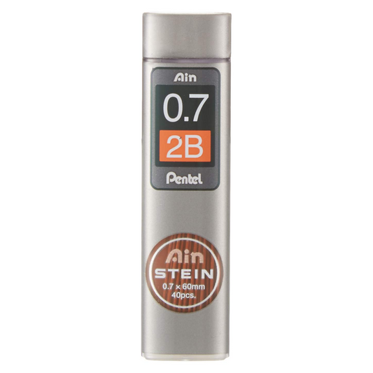 Pentel AIN Lead 0.7mm - 2B (40 leads)