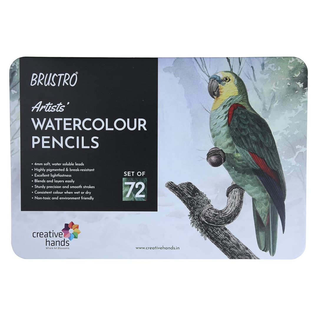 Brustro Watercolour Pencil - 72 Shades Set