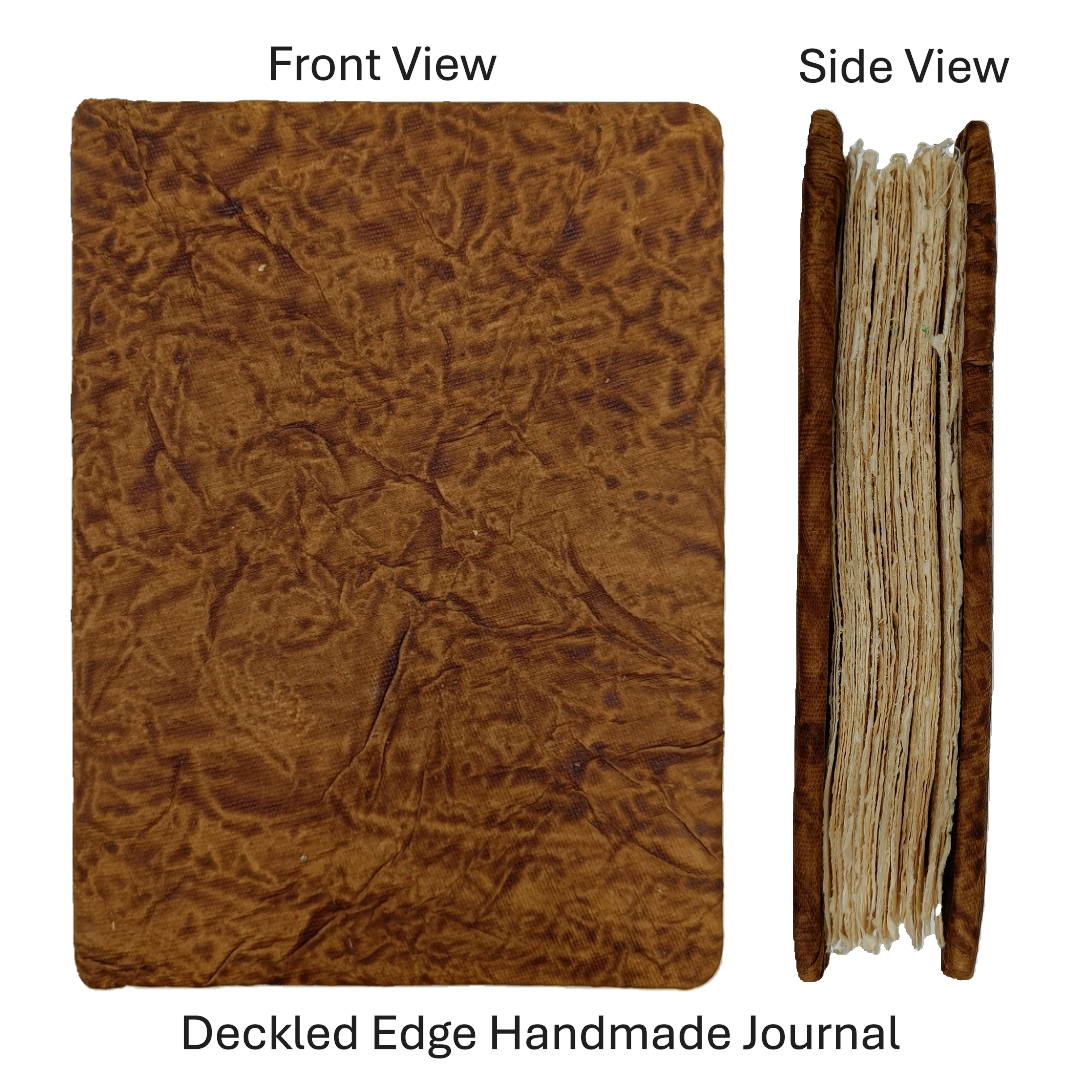 Handmade Journal - Deckled Edge