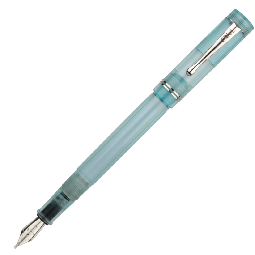 Click Renaissance Demonstrator Sky-Blue Fountain Pen