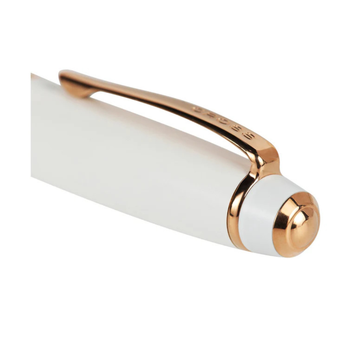 Cross Bailey Pearl White Rose Gold Ball Pen