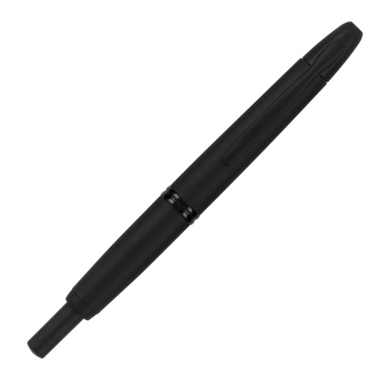 Pilot Capless Matt Black Fountain Pen (Vanishing Point)