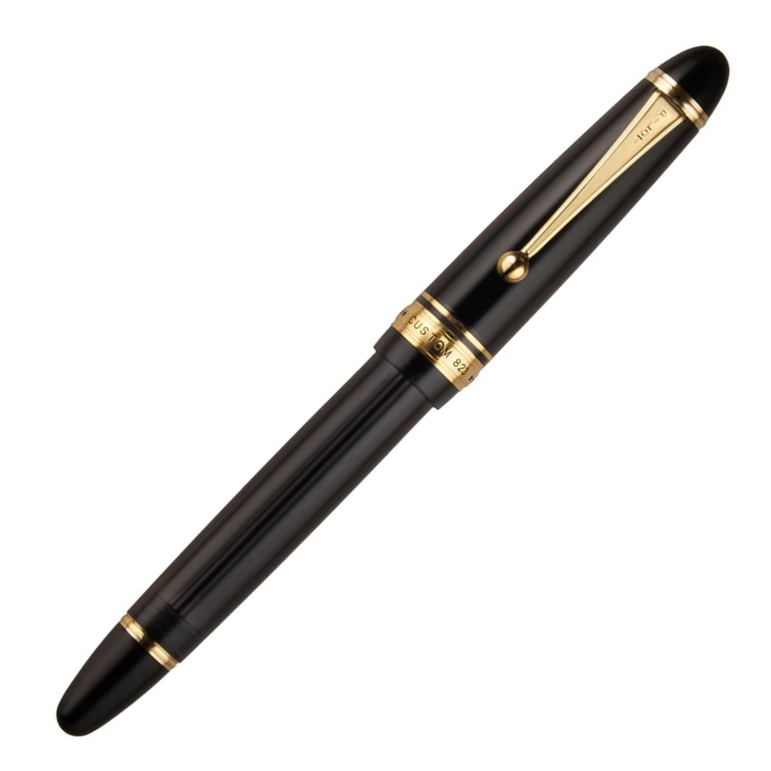 Pilot Custom 823 Smoke Gold Trim Fountain Pen (14K Gold Nib)