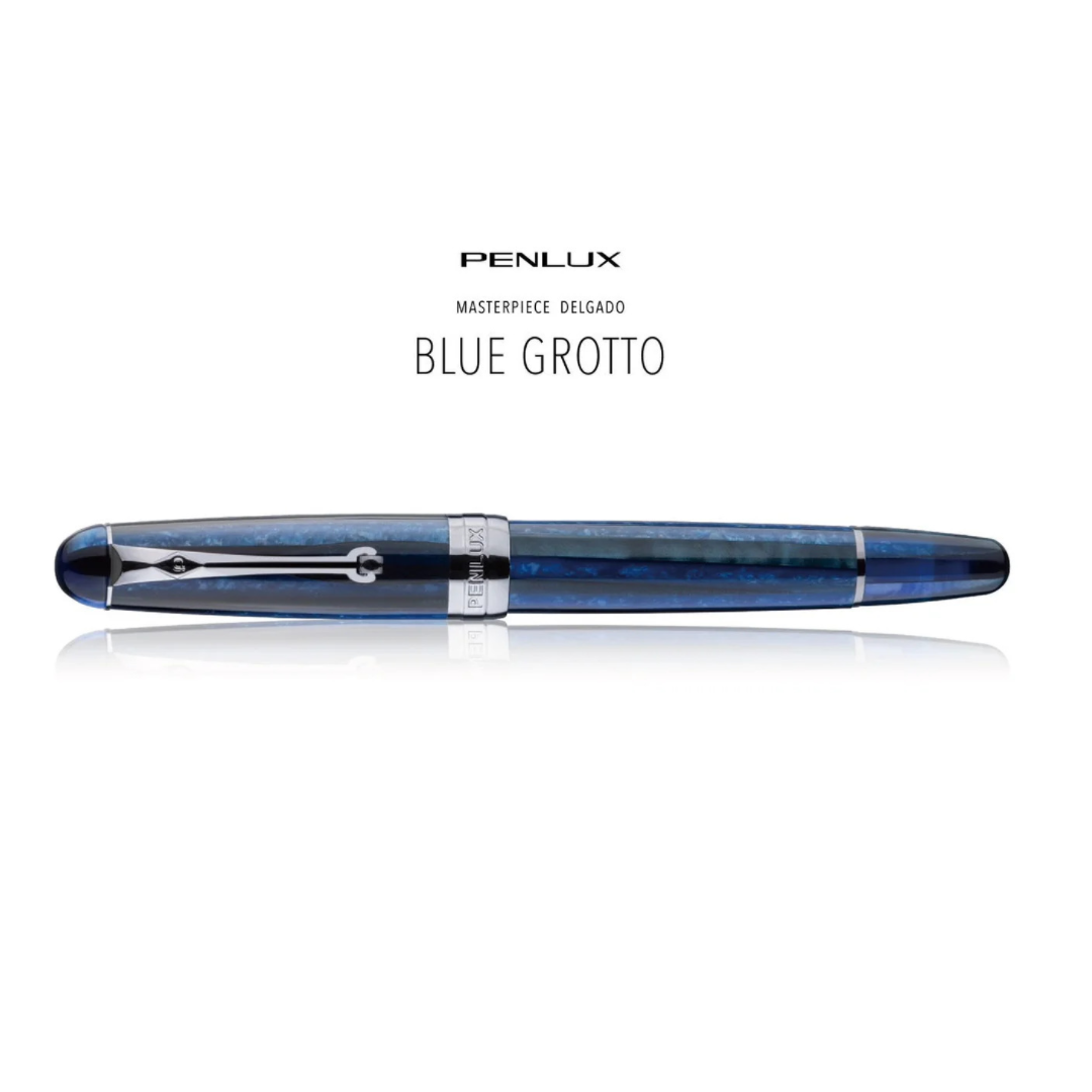 Penlux Delgado Blue Grotto Fountain Pen