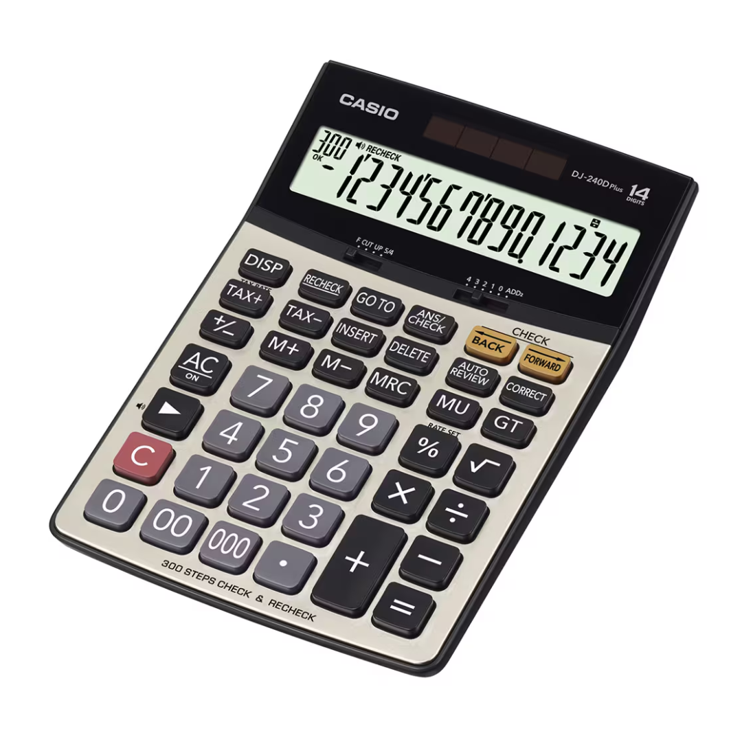 Casio Calculator DJ-240D Plus (14 digits)