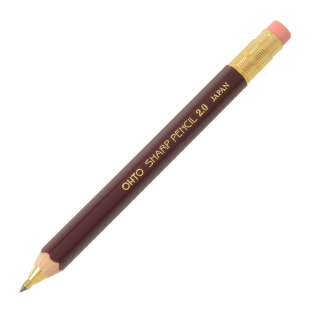 Ohto Sharp Mechanical Pencil 2.0mm - Burgundy