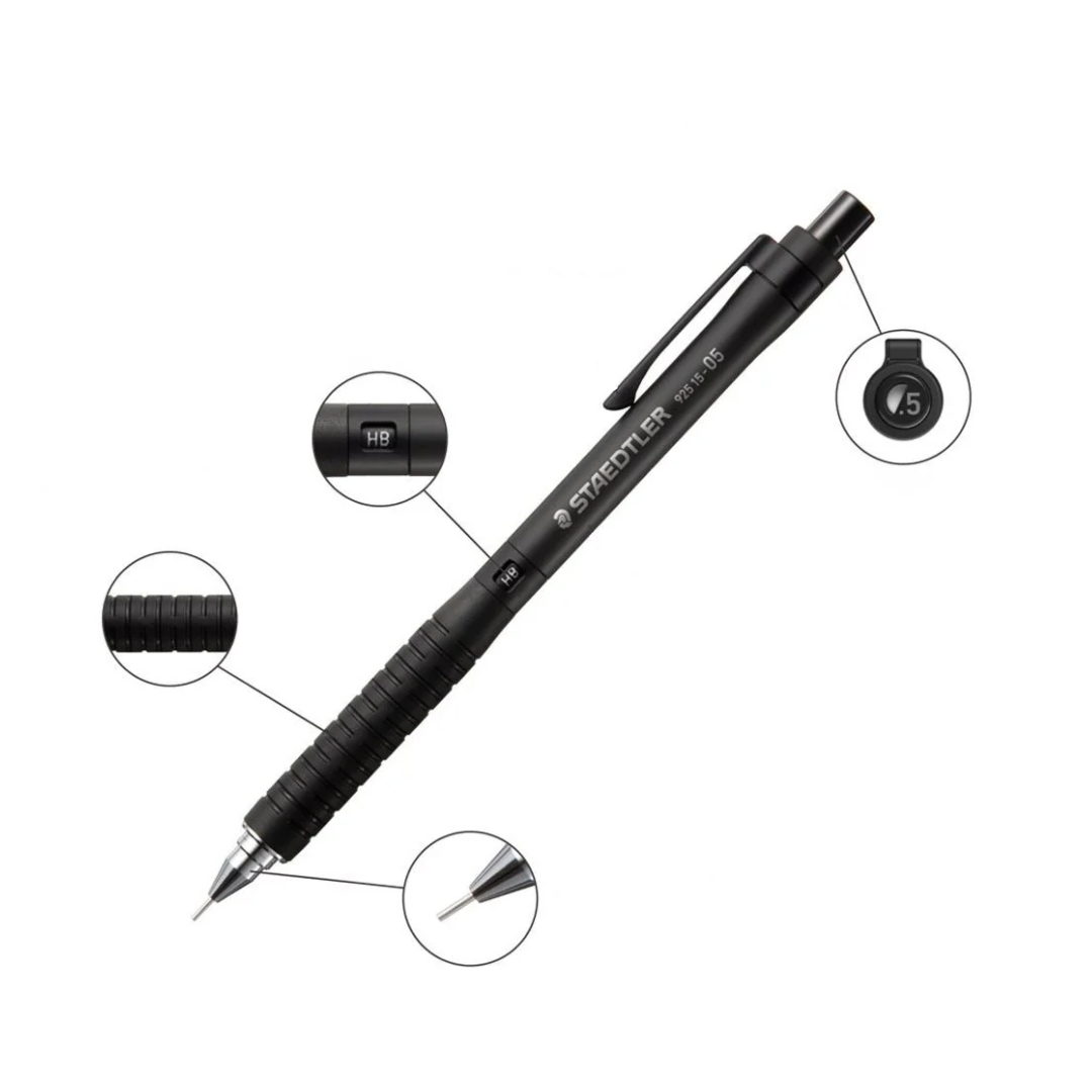 Staedtler 925 15 0.5 Mechanical Pencil - Black