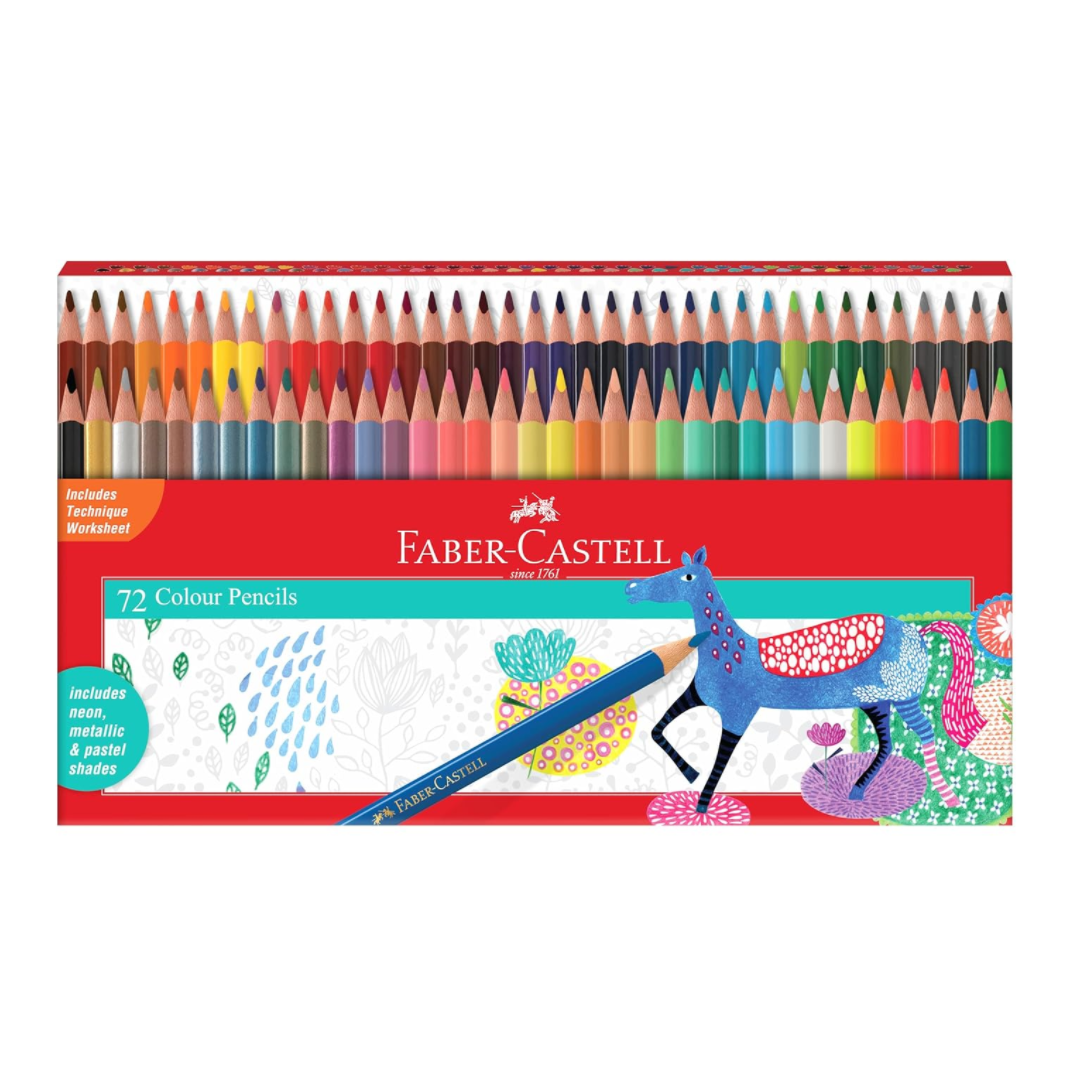 Faber Castell Color Pencils - 72 Shades Pack