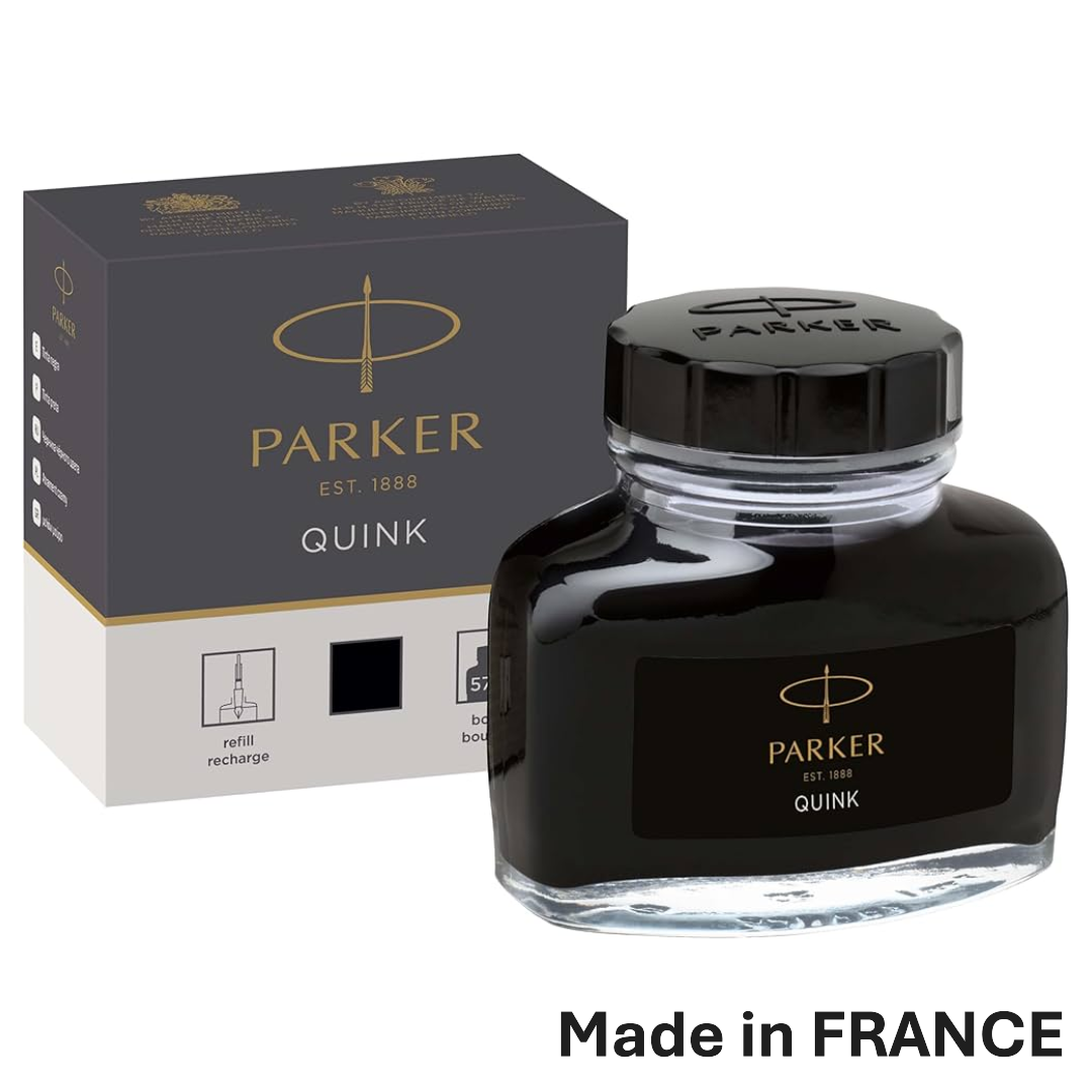 Parker Quink Ink - Black (57ml) (France)