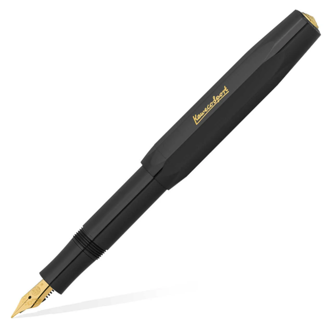 Kaweco Classic Black Fountain Pen (With Clip)