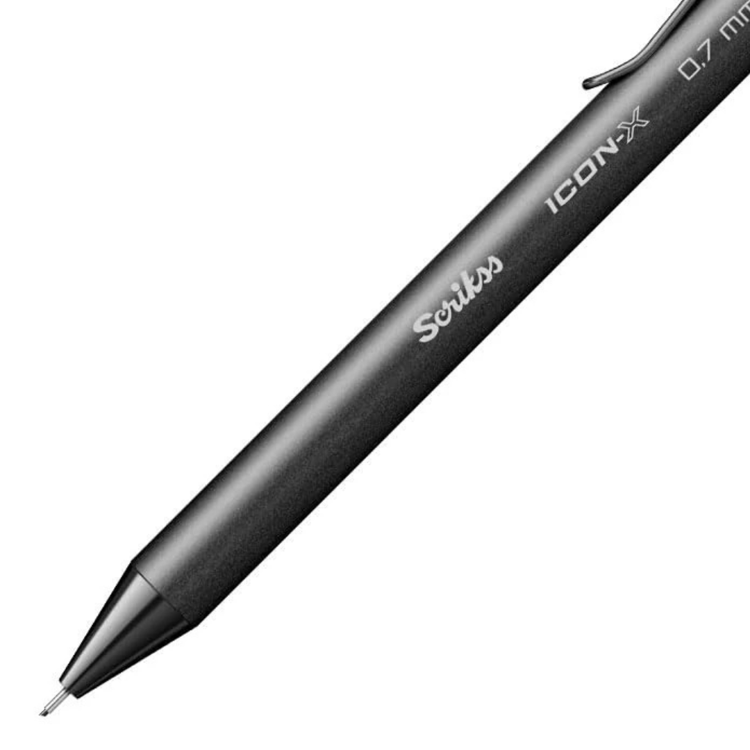 Scrikss Icon X Mechanical Pencil 0.7mm - Matt Black