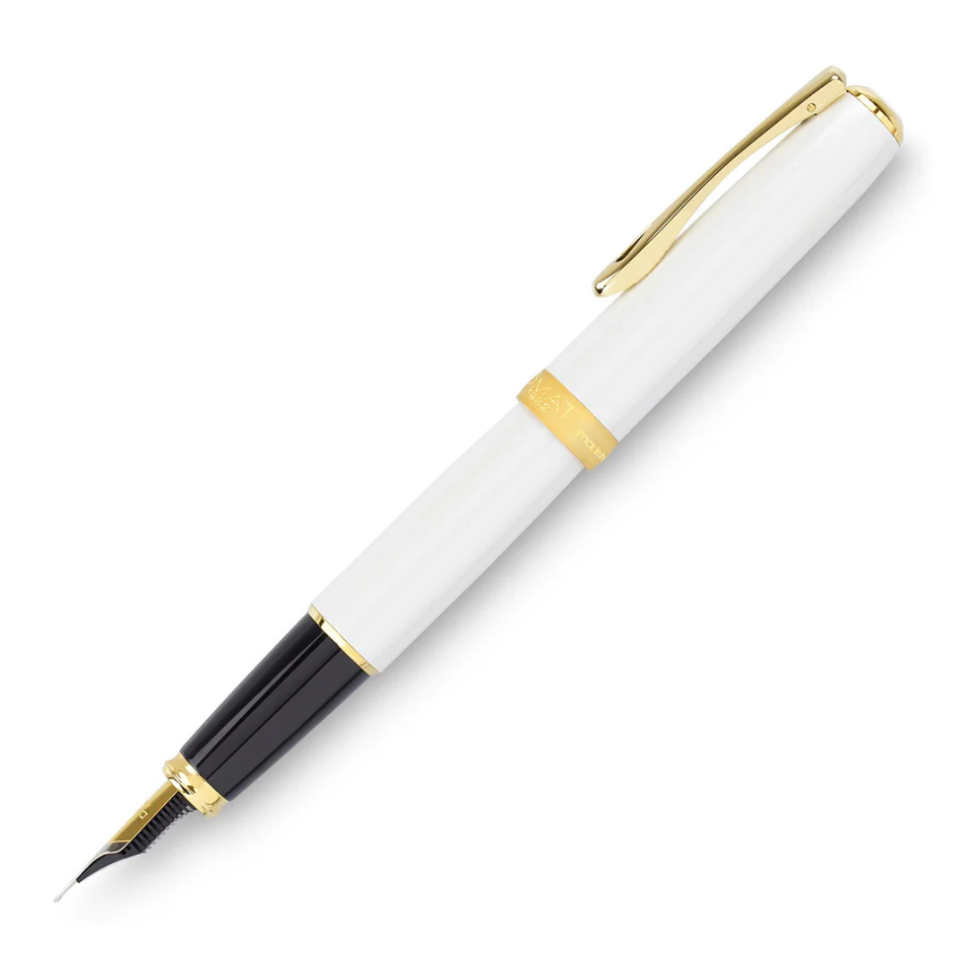 Diplomat Excellence A2 Pearl White Gold Fountain Pen