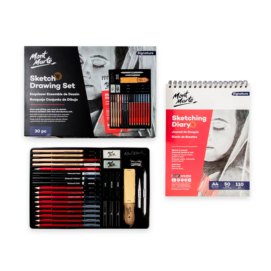 Mont Marte Sketch Drawing Set