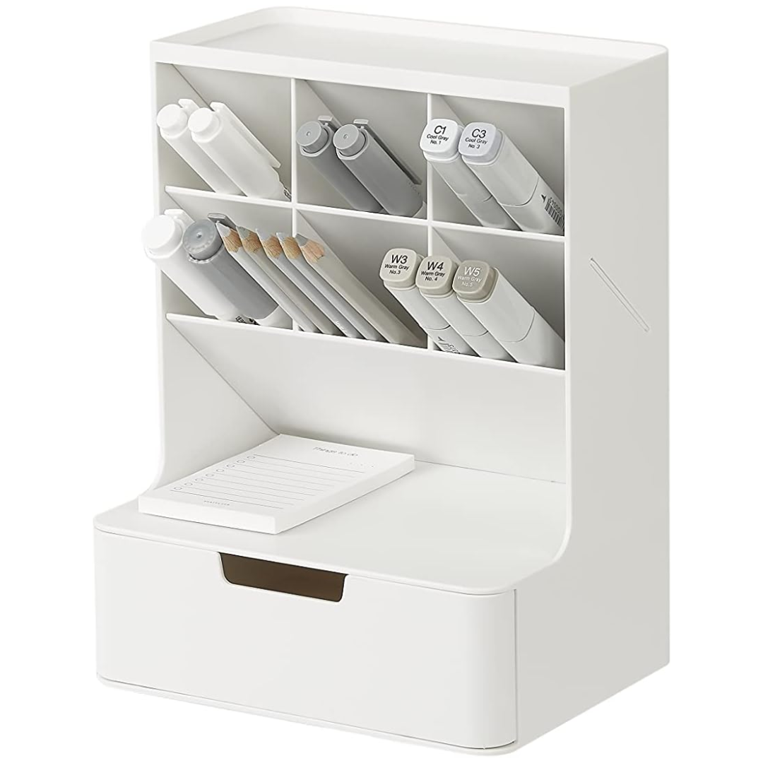 Litem Hive Desk Organizer - White