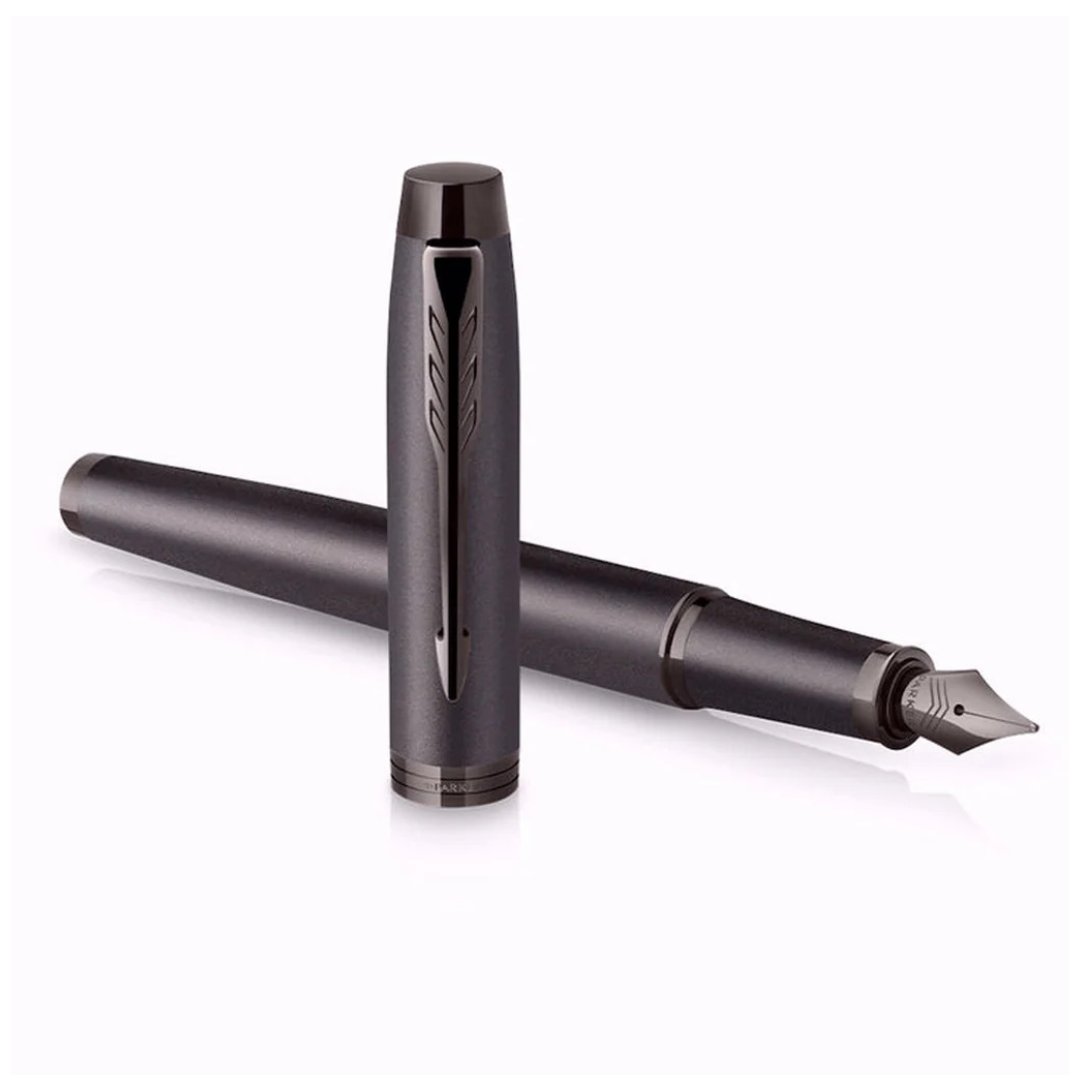 Parker IM Monochrome Fountain Pen - Medium Nib