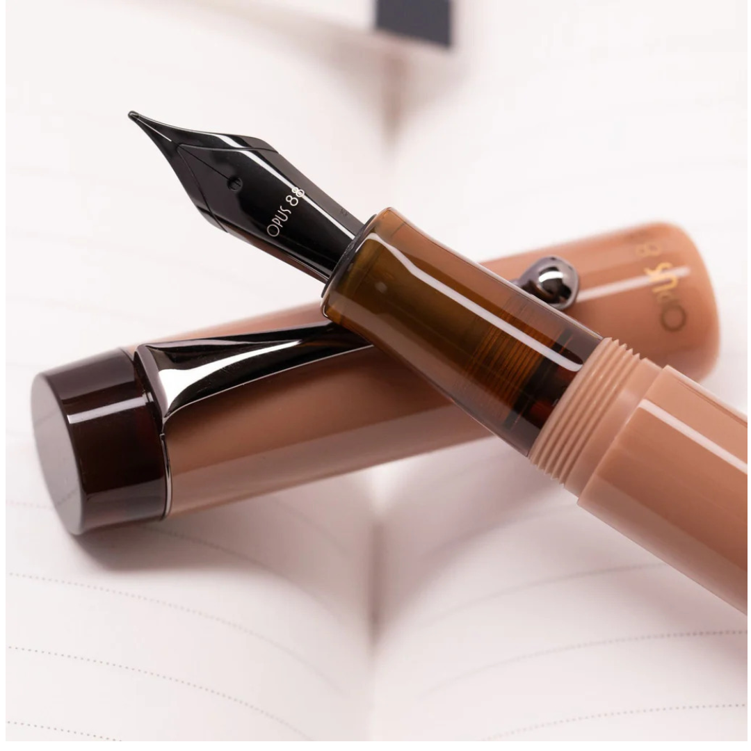 Opus 88 Demo Mocha Mousse Fountain Pen