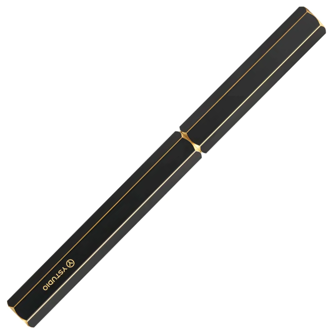 Ystudio Classic Revolve Black Fountain Pen