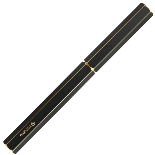 Ystudio Classic Revolve Black Fountain Pen
