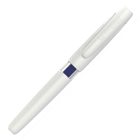 Pelikan ILO White Fountain Pen - Medium Nib