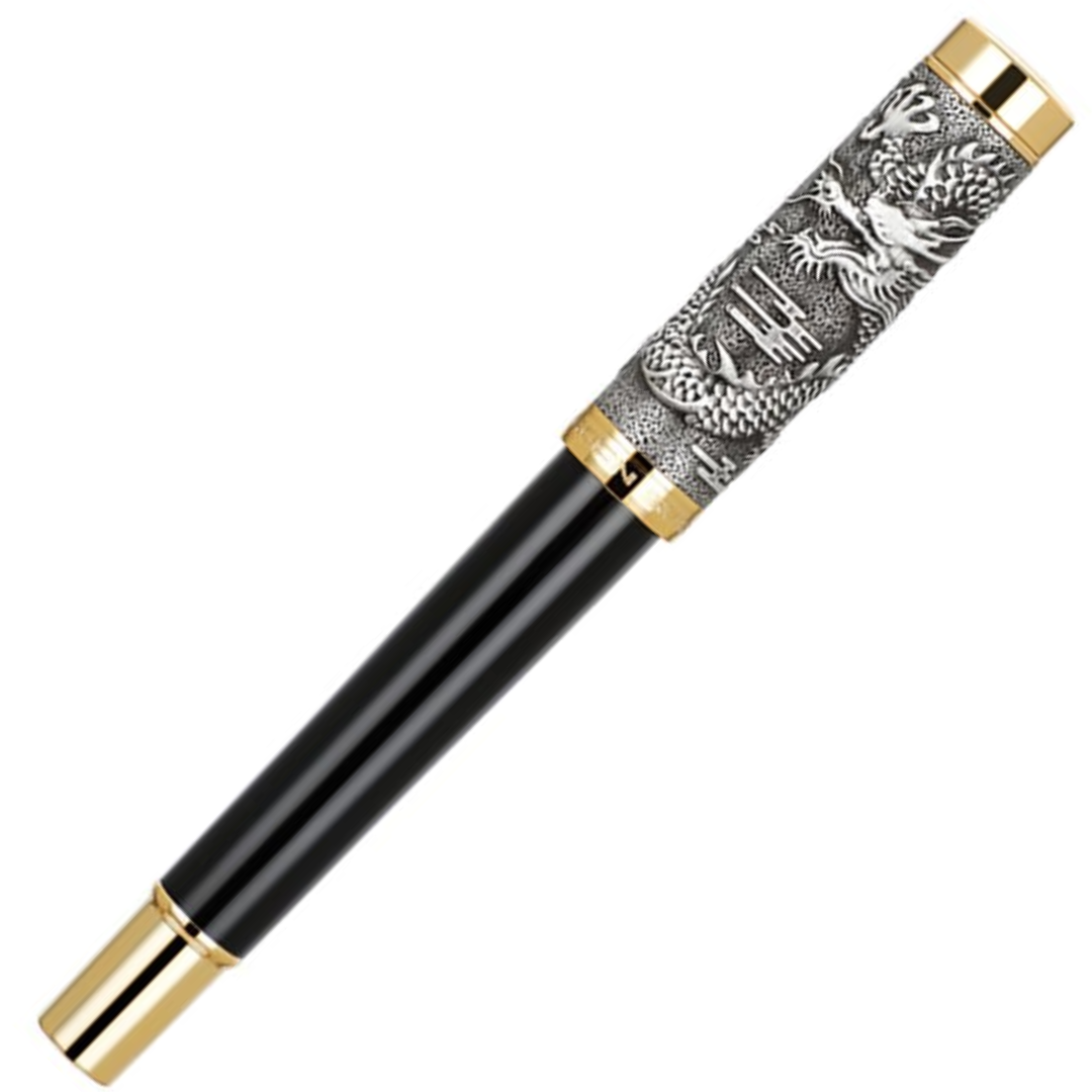 Jinhao Dragon Spirit Fountain Pen (With Ink Bottle)