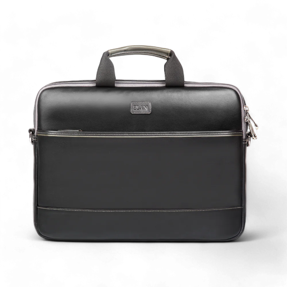 Elan Compact Laptop Bag 14" - Black (EFSLB-5191-BL)